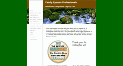Desktop Screenshot of gweyecare.com